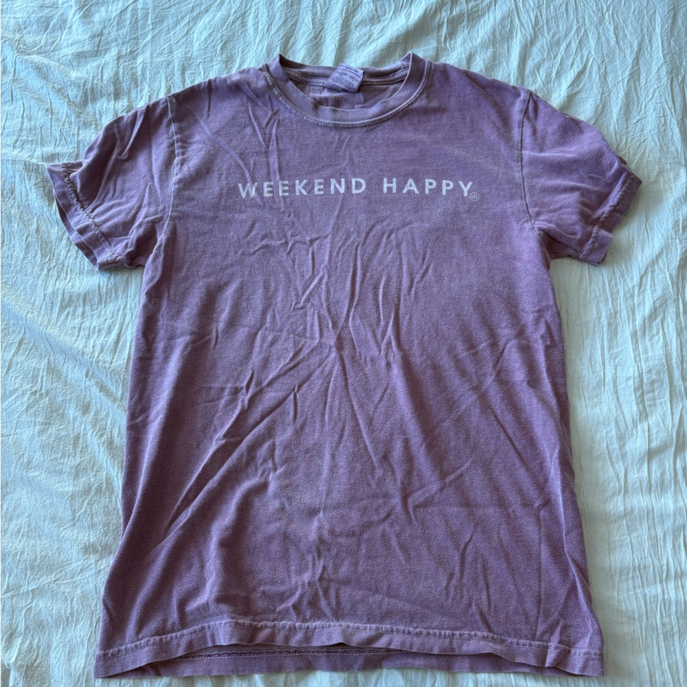 Purple Graphic T-Shirt